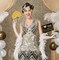 StaticPoster; 42Pcs 1920s Gatsby Photo Booth Props Roaring 20's Party Photo Props,1920s Supplies for Luxury Speakeasy Gangster Twenties Art Deco Jazz; Category:Party Decorations; Image:5
